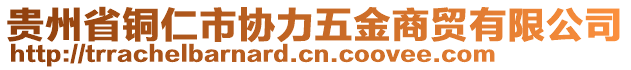 貴州省銅仁市協(xié)力五金商貿(mào)有限公司