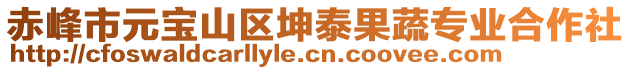 赤峰市元宝山区坤泰果蔬专业合作社