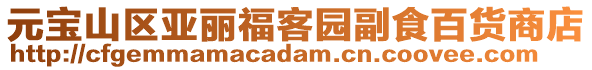 元寶山區(qū)亞麗?？蛨@副食百貨商店