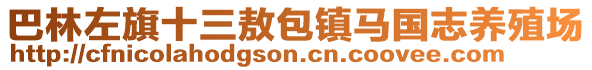 巴林左旗十三敖包镇马国志养殖场