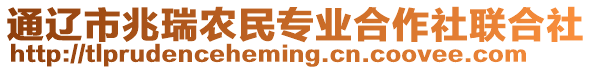 通遼市兆瑞農(nóng)民專業(yè)合作社聯(lián)合社