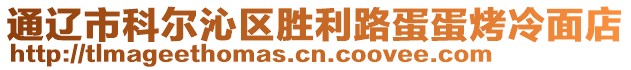 通辽市科尔沁区胜利路蛋蛋烤冷面店