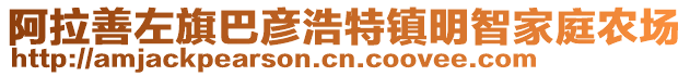 阿拉善左旗巴彥浩特鎮(zhèn)明智家庭農(nóng)場