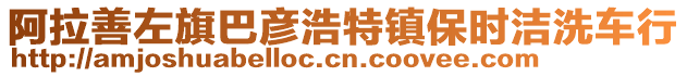 阿拉善左旗巴彥浩特鎮(zhèn)保時(shí)潔洗車行