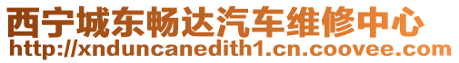 西寧城東暢達汽車維修中心