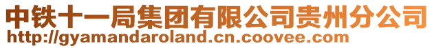 中鐵十一局集團(tuán)有限公司貴州分公司