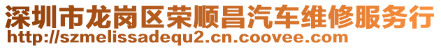 深圳市龙岗区荣顺昌汽车维修服务行