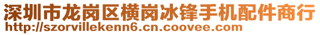 深圳市龍崗區(qū)橫崗冰鋒手機配件商行