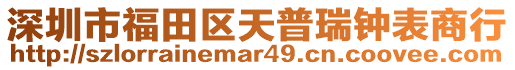 深圳市福田區(qū)天普瑞鐘表商行