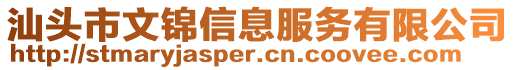 汕頭市文錦信息服務(wù)有限公司