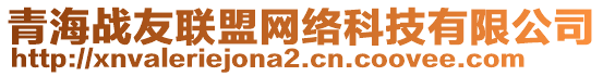 青海戰(zhàn)友聯(lián)盟網(wǎng)絡(luò)科技有限公司