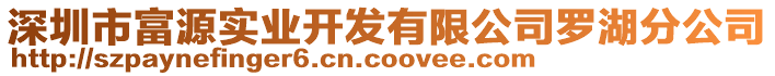 深圳市富源實業(yè)開發(fā)有限公司羅湖分公司