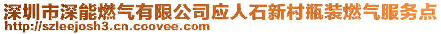 深圳市深能燃?xì)庥邢薰緫?yīng)人石新村瓶裝燃?xì)夥?wù)點(diǎn)