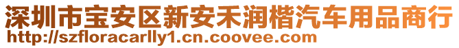 深圳市寶安區(qū)新安禾潤(rùn)楷汽車用品商行