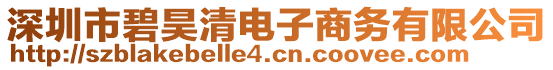 深圳市碧昊清電子商務(wù)有限公司