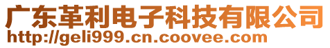 廣東革利電子科技有限公司