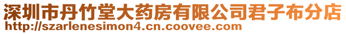 深圳市丹竹堂大藥房有限公司君子布分店