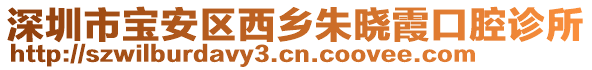 深圳市寶安區(qū)西鄉(xiāng)朱曉霞口腔診所