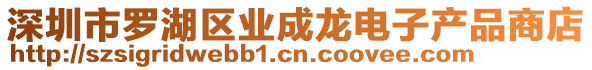 深圳市羅湖區(qū)業(yè)成龍電子產(chǎn)品商店