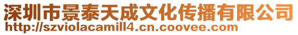 深圳市景泰天成文化传播有限公司