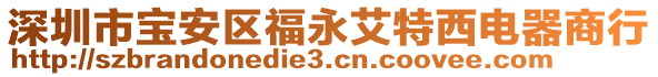 深圳市寶安區(qū)福永艾特西電器商行