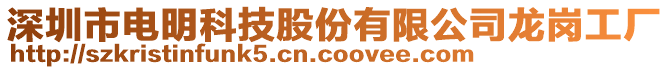 深圳市電明科技股份有限公司龍崗工廠