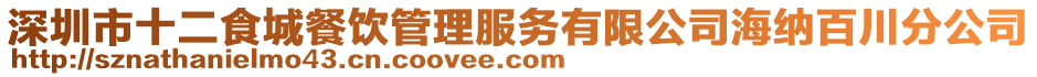 深圳市十二食城餐饮管理服务有限公司海纳百川分公司