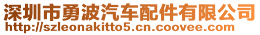 深圳市勇波汽車配件有限公司