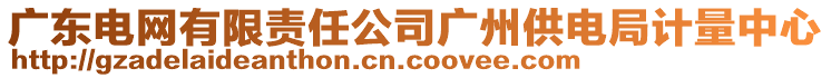 廣東電網(wǎng)有限責(zé)任公司廣州供電局計量中心