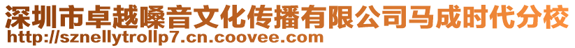 深圳市卓越嗓音文化傳播有限公司馬成時(shí)代分校