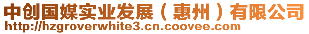 中創(chuàng)國媒實(shí)業(yè)發(fā)展（惠州）有限公司