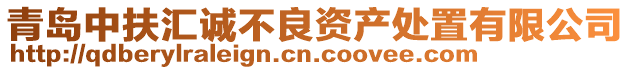 青島中扶匯誠(chéng)不良資產(chǎn)處置有限公司