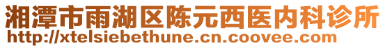 湘潭市雨湖區陳元西醫內科診所
