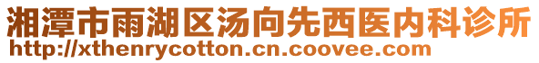 湘潭市雨湖區(qū)湯向先西醫(yī)內(nèi)科診所