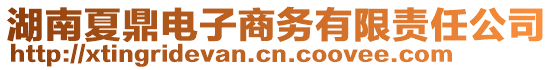 湖南夏鼎電子商務有限責任公司