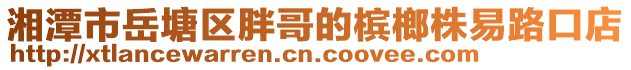 湘潭市岳塘區(qū)胖哥的檳榔株易路口店