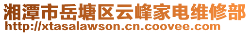 湘潭市岳塘區(qū)云峰家電維修部