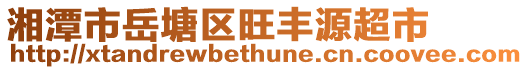 湘潭市岳塘區(qū)旺豐源超市