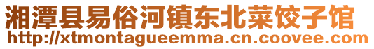 湘潭縣易俗河鎮(zhèn)東北菜餃子館