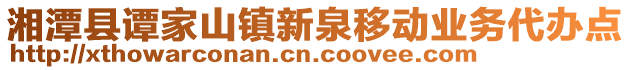 湘潭縣譚家山鎮(zhèn)新泉移動業(yè)務代辦點