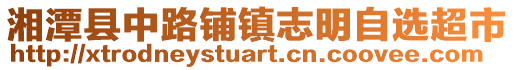 湘潭縣中路鋪鎮(zhèn)志明自選超市