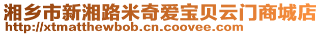 湘鄉(xiāng)市新湘路米奇愛寶貝云門商城店