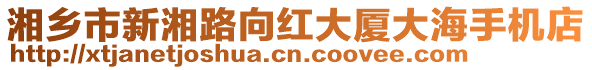 湘鄉(xiāng)市新湘路向紅大廈大海手機店