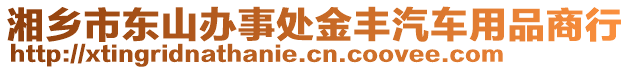 湘鄉市東山辦事處金豐汽車用品商行