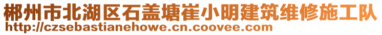 郴州市北湖區(qū)石蓋塘崔小明建筑維修施工隊