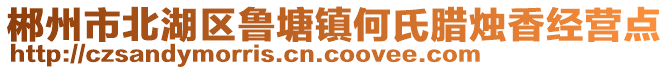 郴州市北湖區(qū)魯塘鎮(zhèn)何氏臘燭香經(jīng)營(yíng)點(diǎn)