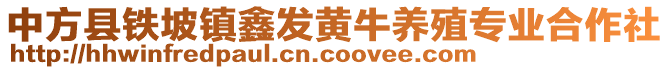 中方縣鐵坡鎮(zhèn)鑫發(fā)黃牛養(yǎng)殖專業(yè)合作社