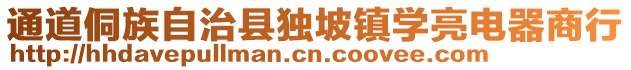 通道侗族自治縣獨(dú)坡鎮(zhèn)學(xué)亮電器商行