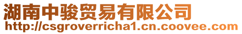湖南中駿貿易有限公司