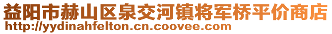 益陽市赫山區(qū)泉交河鎮(zhèn)將軍橋平價商店